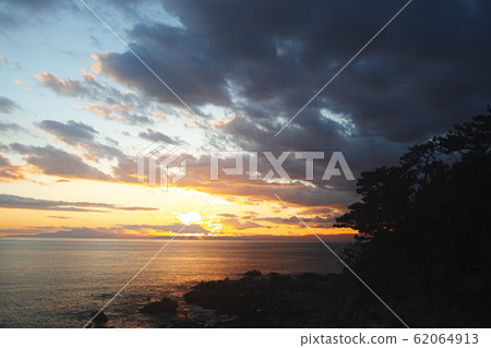 Eagle view of Sagami Bay 62064913