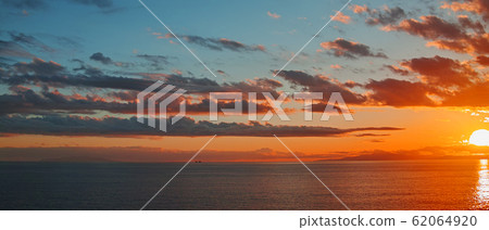 Eagle view of Sagami Bay 62064920