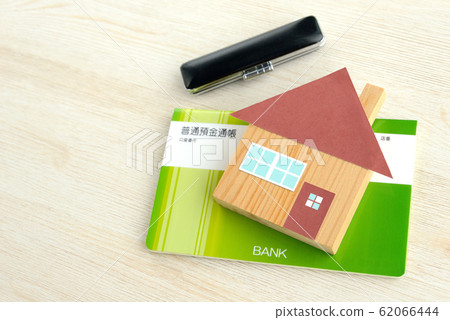 Residential model and imitation passbook 62066444