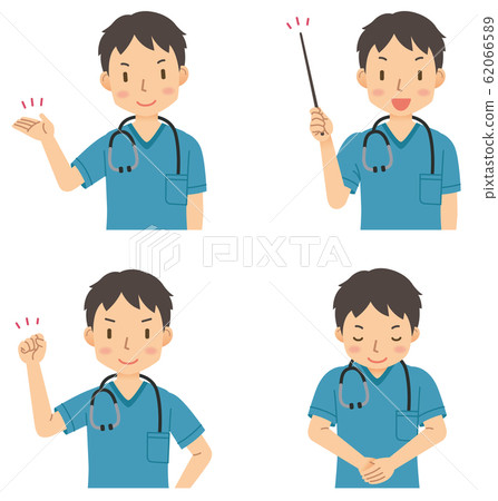 Doctor / Doctor / Scrub / Upper 62066589