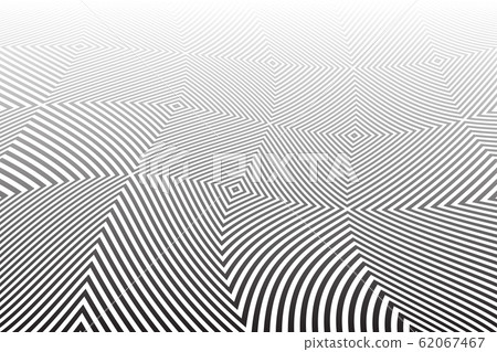 Abstract geometric twisting pattern. Textured Abstract geometric twisting pattern. Textured 62067467