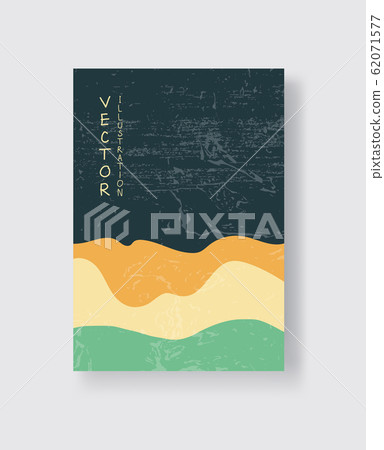 Vector color banner illustration. Retro style Vector color banner illustration. Retro style 62071577