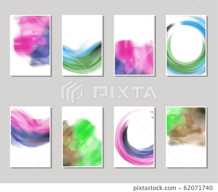 Vector banner shapes collection isolated on white 62071740