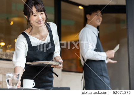 Cafe Restaurant Restaurant Staff Clerk Cafe Restaurant Restaurant Staff Clerk 62071875