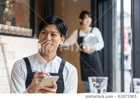 咖啡館餐館餐館職員文員 62071905