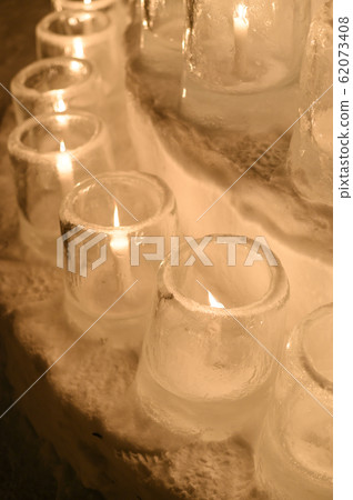 Jozankei snow light path (image cut) 62073408