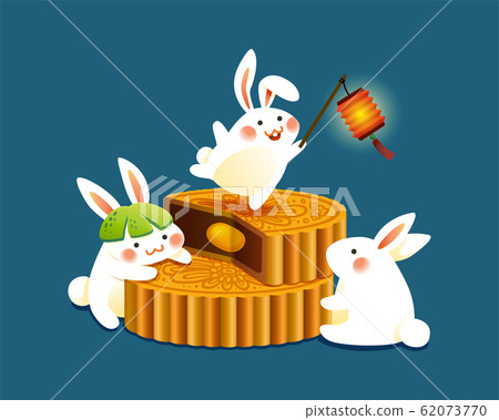 Rabbits of mid autumn festival Rabbits of mid autumn festival 62073770