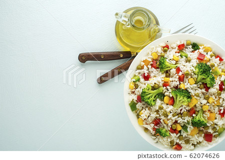 Rice salad vegetable 62074626