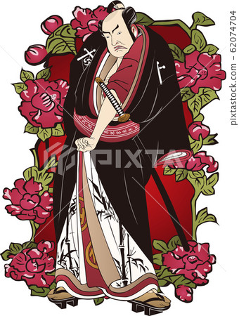 Ukiyo-e Kabuki Actor & Flower Part 21 Ukiyo-e Kabuki Actor & Flower Part 21 62074704