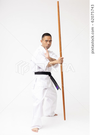 Shorinji karate stick art 62075743
