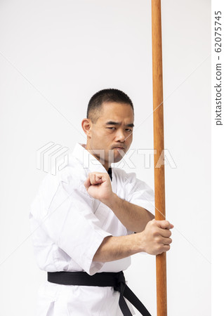 Shorinji karate stick art Shorinji karate stick art 62075745