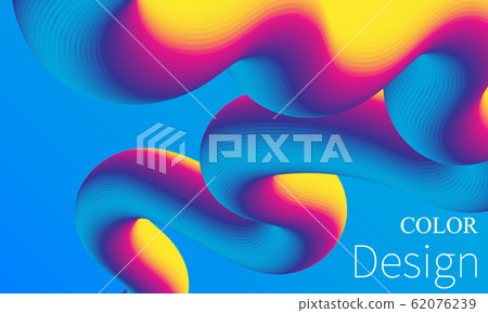 Rainbow Background. Wave Pattern. Fluid Flow. Rainbow Background. Wave Pattern. Fluid Flow. 62076239