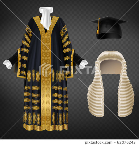 set of ceremonial clothing for judges 62076242