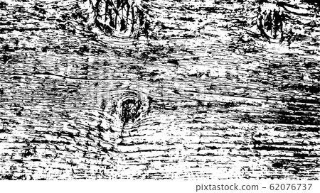 Old wooden black and white texture. Vector background image 62076737