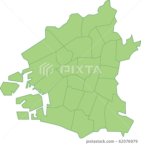 Osaka Map 62076979