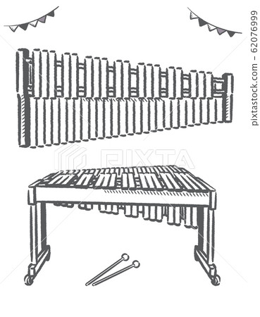 Illustration Material Of Xylophone Stock Illustration