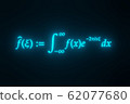 Definition of Fourier transform floating in cyberspace 62077680