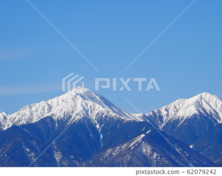 Northern Alps in winter Mt. Jeonen-Mt. 62079242