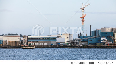 Norwegian industrial landscape Norwegian industrial landscape 62083807