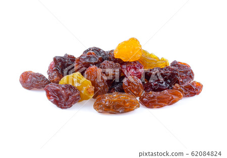 Raisins isolated on white background Raisins isolated on white background 62084824
