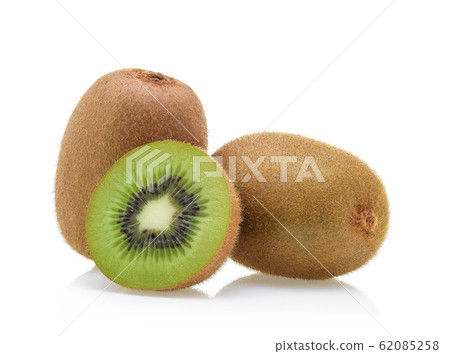 Kiwi fruit isolated on white 62085258