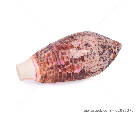 Taro isolated on white background Taro isolated on white background 62085373