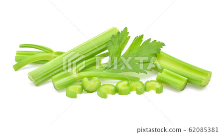 celery isolated on white background 62085381