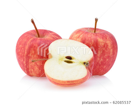 Gala apples isolate on white background 62085537