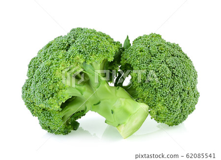 Broccoli on white background Broccoli on white background 62085541