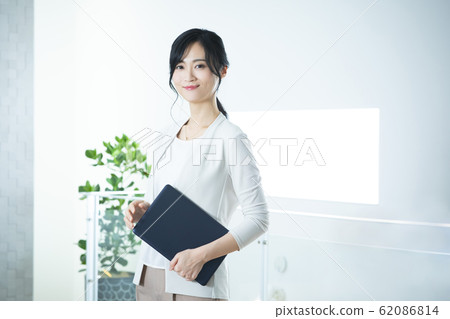 商業，工作，女人，筆記本電腦 62086814