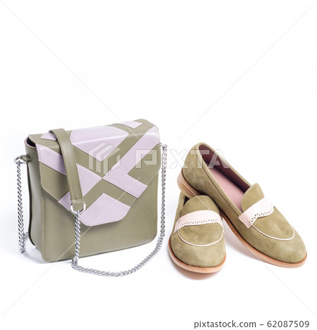 beautiful bag and shoes in tone for women 111 62087509