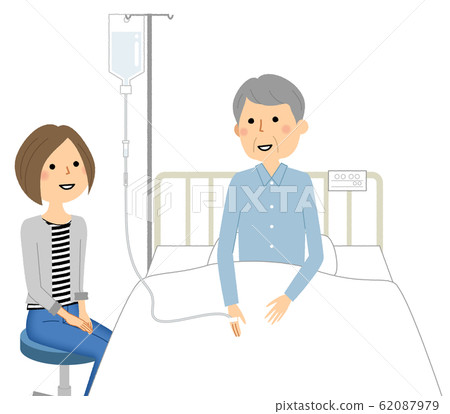 Elderly people hospitalized for nursing care visit Elderly people hospitalized for nursing care visit 62087979