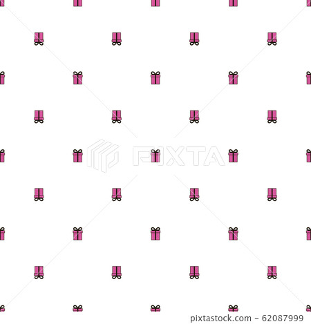 Seamless art background with gift boxes pattern Seamless art background with gift boxes pattern 62087999