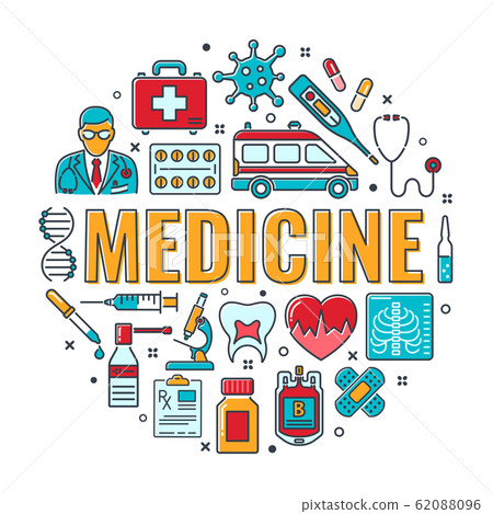 Medicine and Healthcare Banner Medicine and Healthcare Banner 62088096