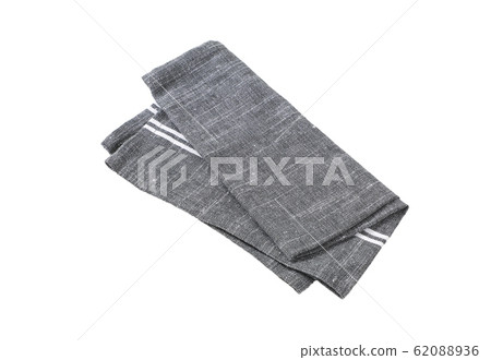 Grey place mat isolated on white Grey place mat isolated on white 62088936