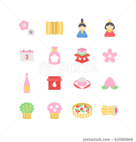 Hinamatsuri圖圖標集 62090868
