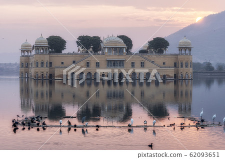 jal mahal water palace sunrise 62093651