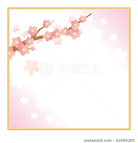 櫻花框架背景 櫻花框架背景 62094265