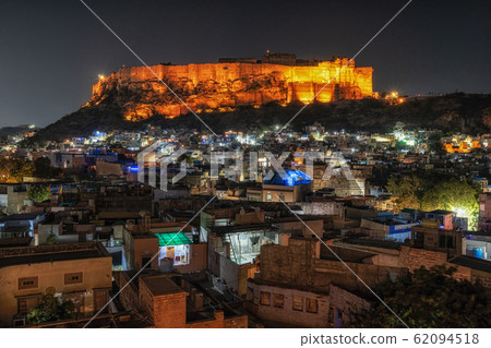 mehrangarh fort at night 62094518