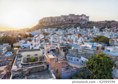 mehrangarh fort sunset 62094594