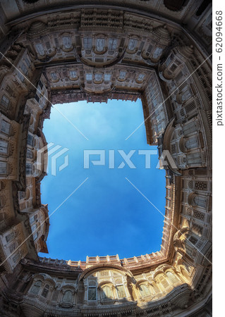 mehrangarh fort main palace courtyard 62094668