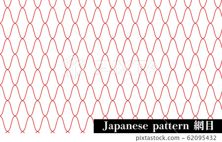 Japanese pattern mesh 62095432