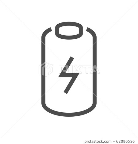 electric car battery icon 62096556