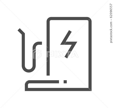 electric car icon 62096557