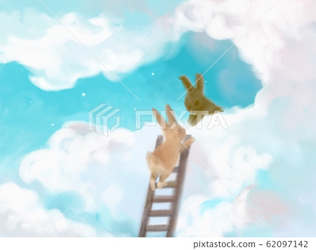 Reunion in the rabbit cloud Reunion in the rabbit cloud 62097142
