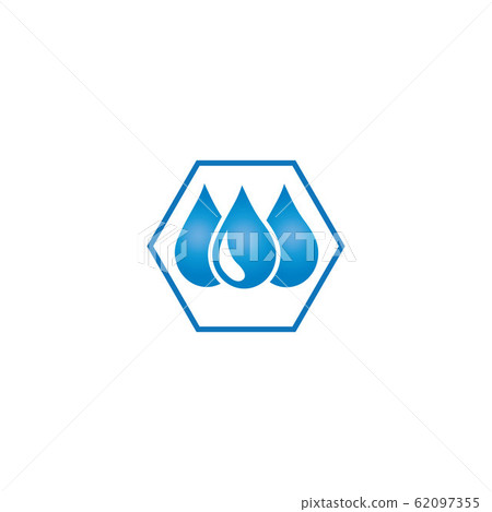 WATER WAVE SYMBOL AND ICON LOGO TEMPLATE VECTOR WATER WAVE SYMBOL AND ICON LOGO TEMPLATE VECTOR 62097355