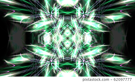 Fantastic geometric pattern CG background 0205_123506 ray green Fantastic geometric pattern CG background 0205_123506 ray green 62097777