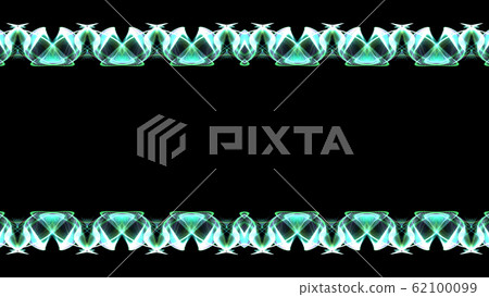 Fantastic geometric pattern CG background 0205_110232 emerald green border Fantastic geometric pattern CG background 0205_110232 emerald green border 62100099