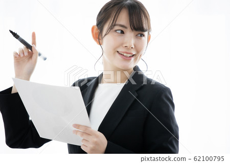 Young female office worker Young female office worker 62100795