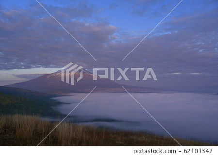 Clouds over the sea of clouds over Mt. Clouds over the sea of clouds over Mt. 62101342